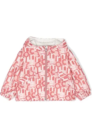 Moncler Chamarra con logo estampado