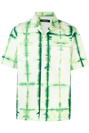 Nahmias Camisa manga corta con estampado tie-dye
