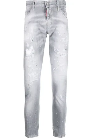 Dsquared2 Skinny jeans con efecto envejecido