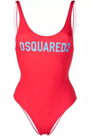 Dsquared2 Traje de baño sin mangas con logo estampado