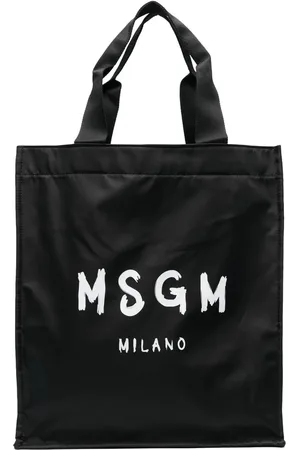 Msgm Tote con logo estampado