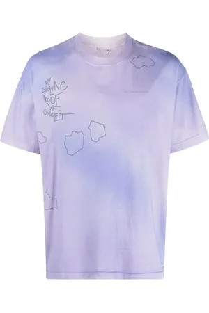Objects IV Life Playera con estampado gráfico y efecto desgastado