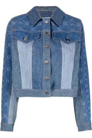 Marine Serre Camisa de mezclilla Regenerated