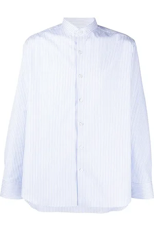 BRIONI Camisa manga larga con rayas estampadas