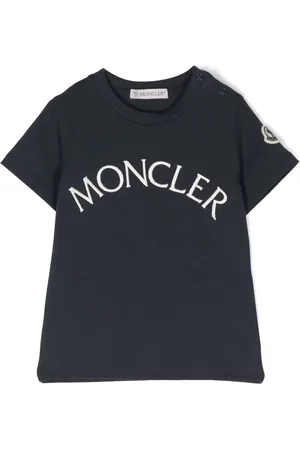 Moncler Playera manga corta con logo estampado
