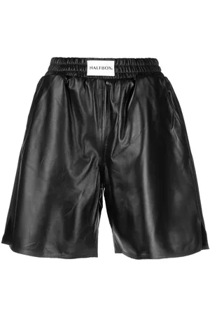 Halfboy Shorts con cordones en la pretina