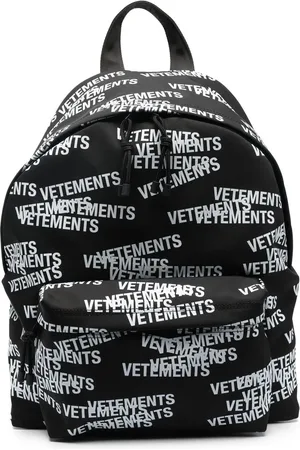 Vetements Mochila con logo estampado