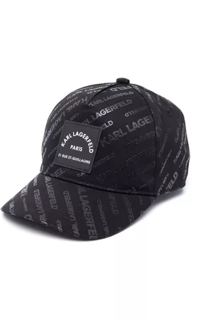 Karl Lagerfeld Logo-print baseball cap