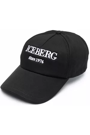 Iceberg Gorra con logo bordado