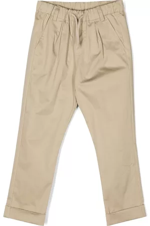 Msgm Pantalones chino con cordones en la pretina