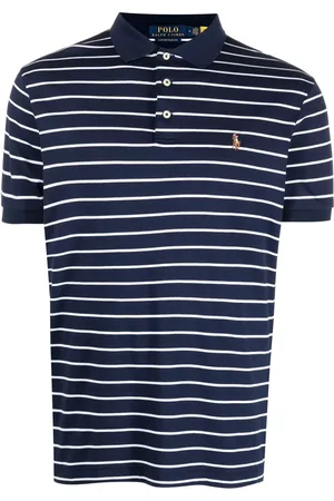 Ralph Lauren Playera tipo polo con rayas estampadas