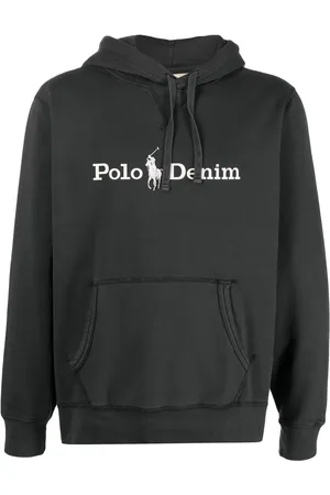 Ralph Lauren Hoodie con logo estampado y cordones