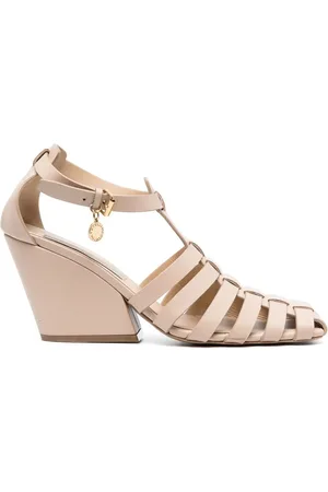 Stella McCartney Sandalias Cowboy con tacón de 90mm