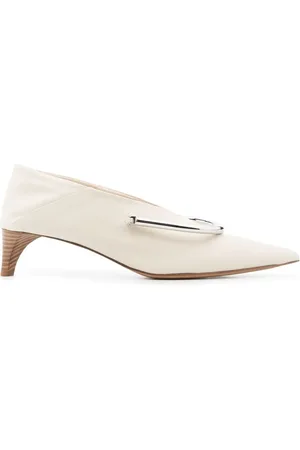 Jil Sander Zapatillas con puntera en punta y con tacón 450mm
