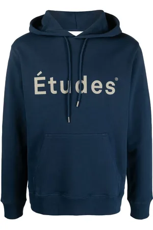 Etudes Hoodie con logo estampado