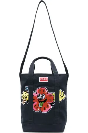 Kenzo Tote con parche del logo