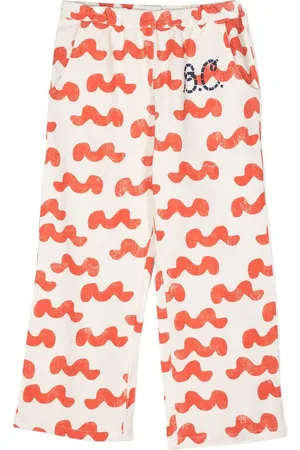 Bobo Choses Pantalones elásticos con estampado de ondas