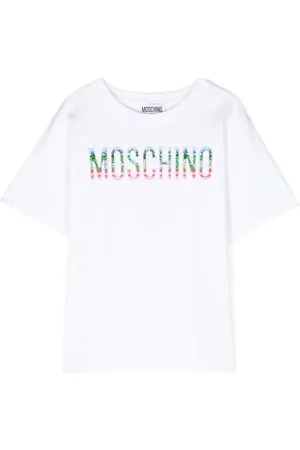 Moschino Playera con parche del logo
