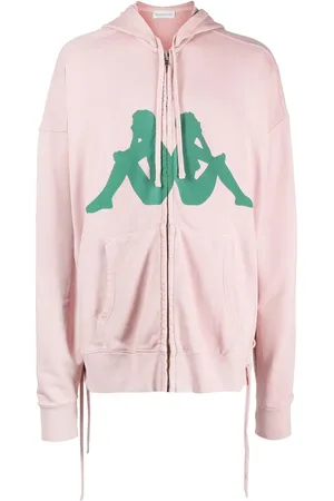 FAITH CONNEXION Hoodie con logo estampado y cierre