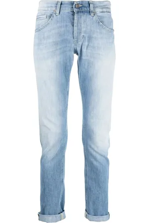 Dondup Jeans rectos con tiro medio