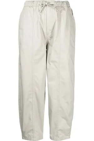 Izzue Pantalones capri con diseño tapered