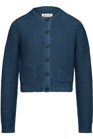 Maison Margiela Cárdigan con cuello redondo