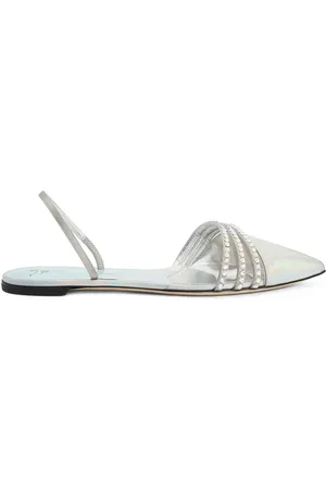 Giuseppe Zanotti Sandalias slip-on Claralie con tira trasera