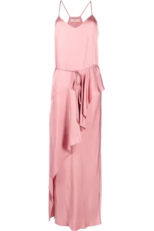 Twin-Set Vestido con acabado satinado