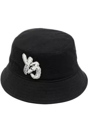Y-3 Sombreros - Logo-patch bucket hat
