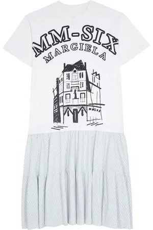 Maison Margiela Vestido estilo playera largo