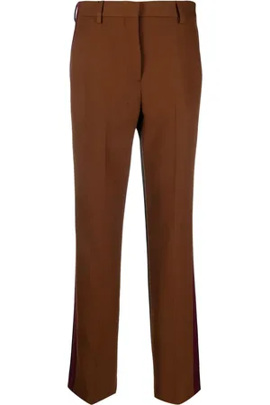 Burberry Pantalones con tiro alto
