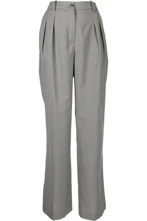 Loulou Studio Pantalones anchos con tiro alto