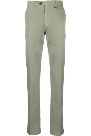 CANALI Pantalones chinos con pinzas