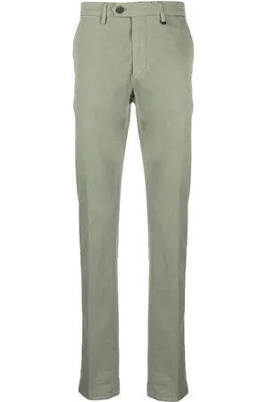 CANALI Pantalones chinos con pinzas