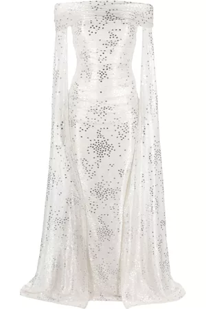 TALBOT RUNHOF Vestido con hombros descubiertos