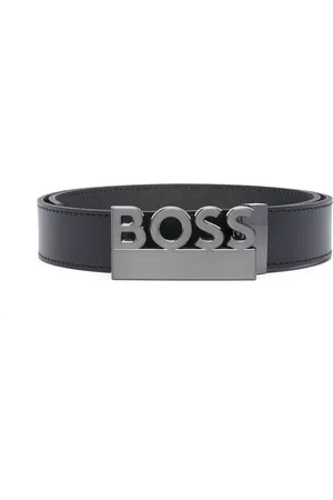 HUGO BOSS Niño y chico adolescente Cinturones - Logo letter-buckle belt