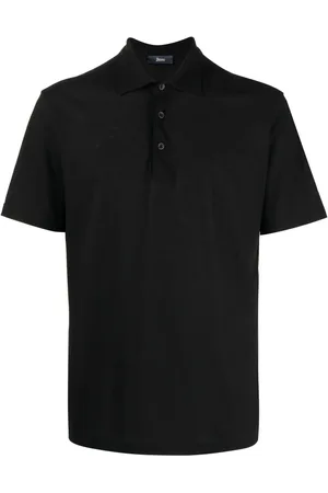 HERNO Playera tipo polo manga corta