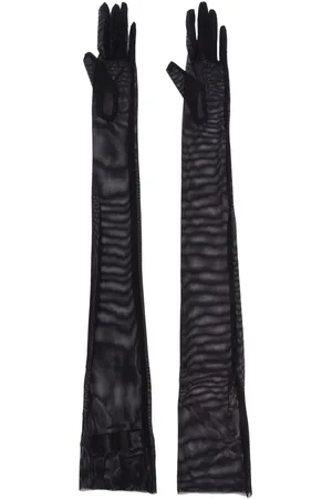 Norma Kamali Guantes largos slip-on