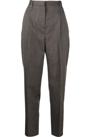 Tory Burch Pantalones tapered con tiro alto