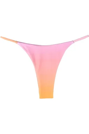 Louisa Ballou Bikini bottom con efecto degradado