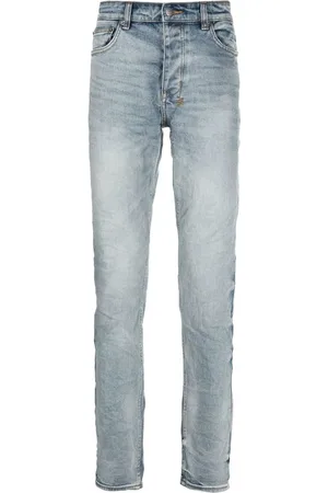 KSUBI Jeans slim con efecto arrugado