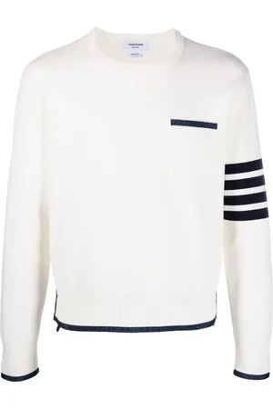 Thom Browne Suéter con motivo 4-Bar