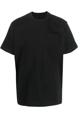 SACAI Playera estilo suéter con cierre lateral