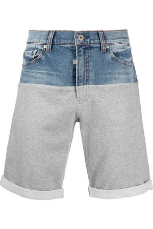 ROMEO HUNTE Shorts de mezclilla con efecto lavado