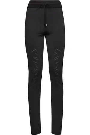 Salvatore Ferragamo Leggins con detalle del logo y cordones en la pretina