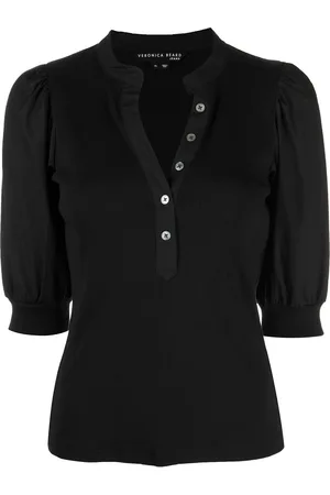 VERONICA BEARD Top Coralee con botones