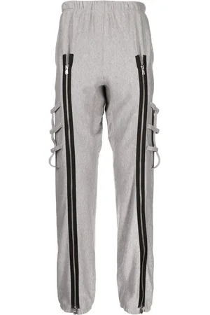 Takahiromiyashita The Soloist Pants con detalle de cierre en la parte delantera