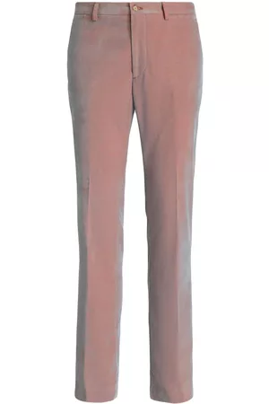 Etro Pantalones de vestir de terciopelo