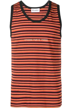 Etudes Top con logo bordado