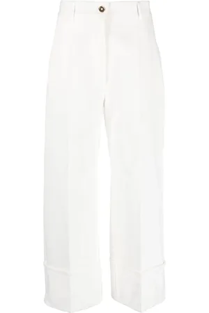 Patou Jeans capri de diseño recto